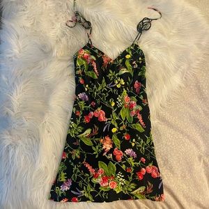 Victoria Secret floral silk slip dress sz XS (New with tag)